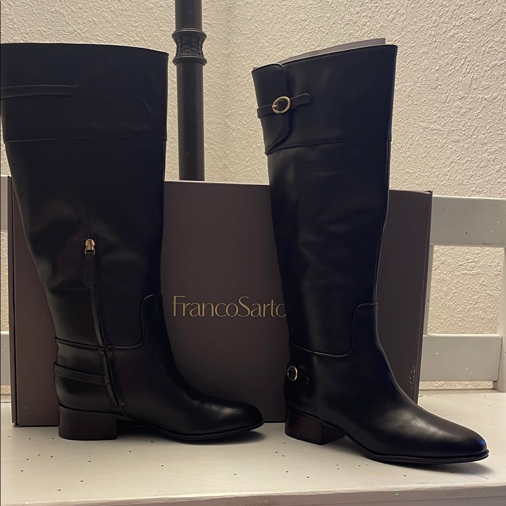 Franco Sarto Brown Jazrin Boots